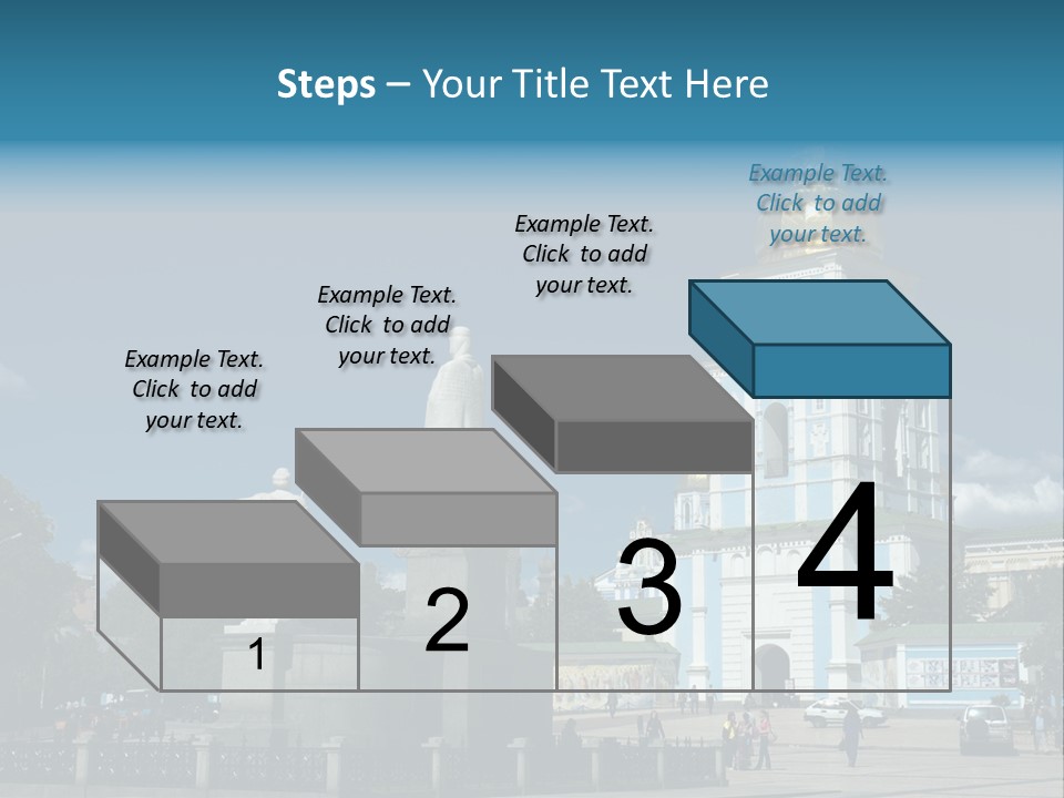 Sky Building Scenery PowerPoint Template