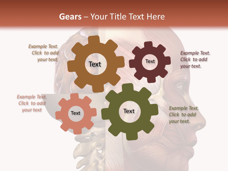 Investigation Naked Arms PowerPoint Template