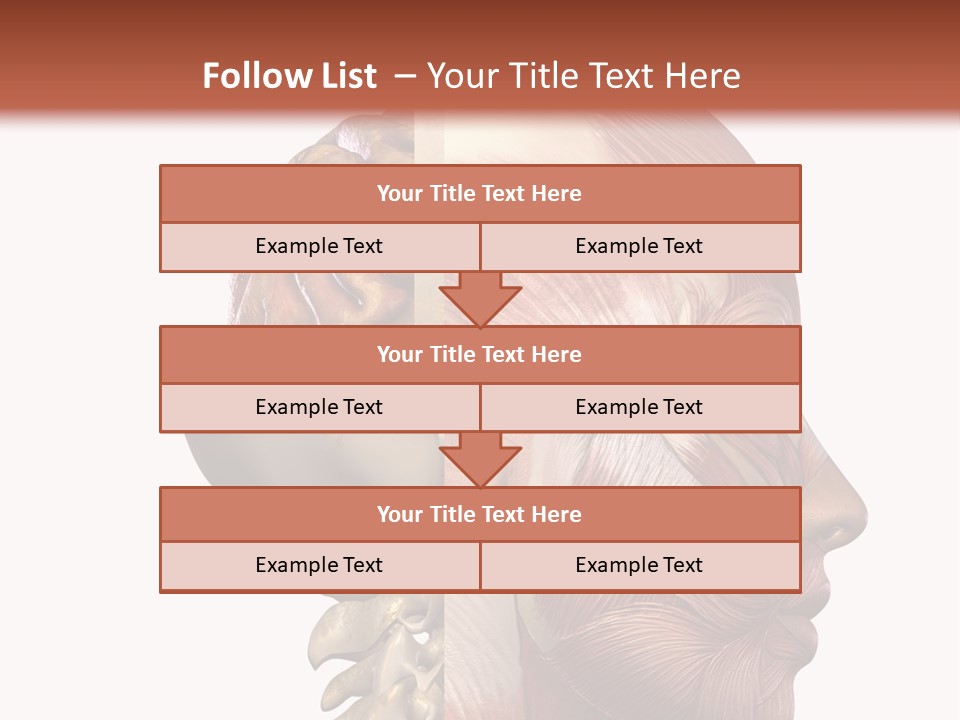 Investigation Naked Arms PowerPoint Template