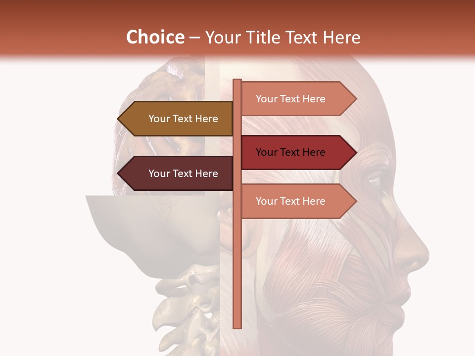 Investigation Naked Arms PowerPoint Template