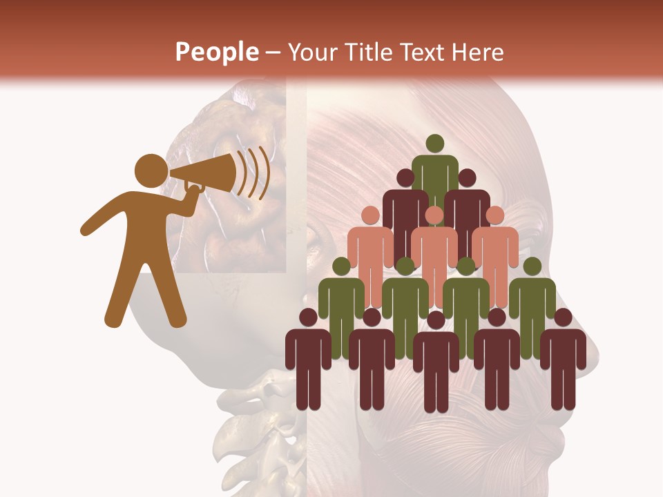 Investigation Naked Arms PowerPoint Template