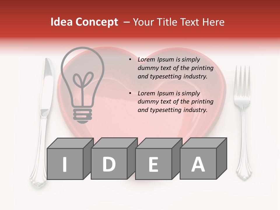 Weight Isolated Concept PowerPoint Template