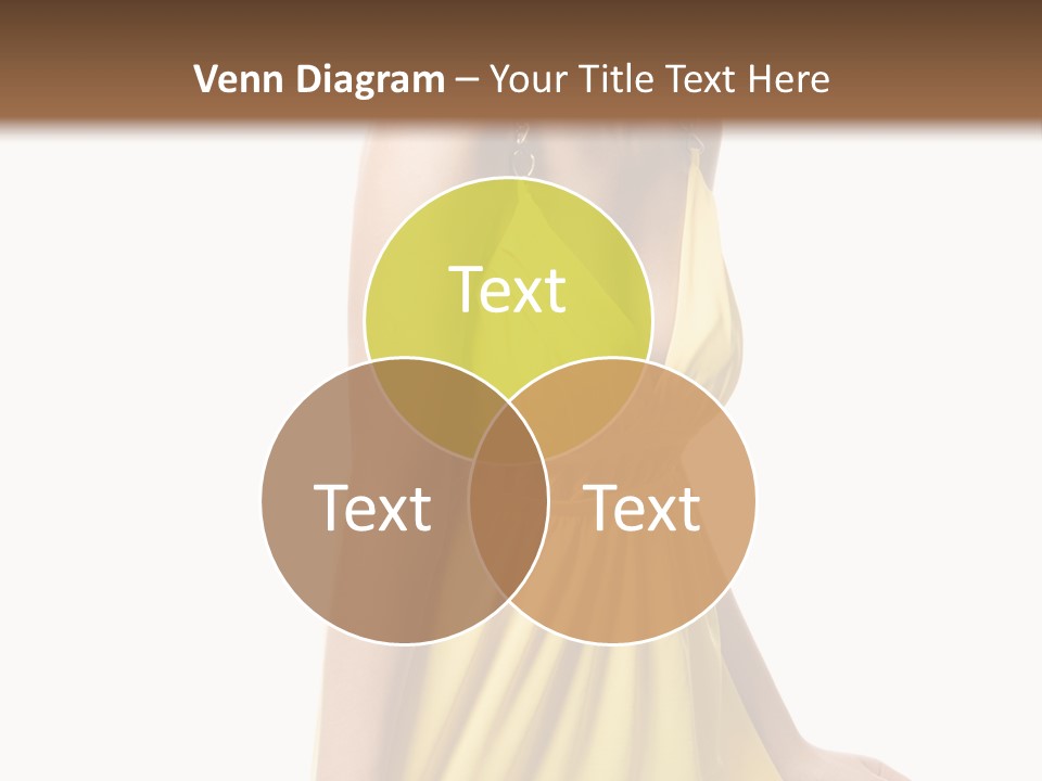 Move Hair Caucasian PowerPoint Template