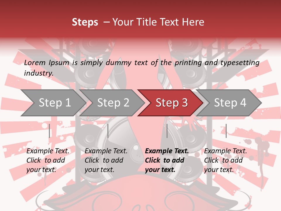 Disco Retro Club PowerPoint Template