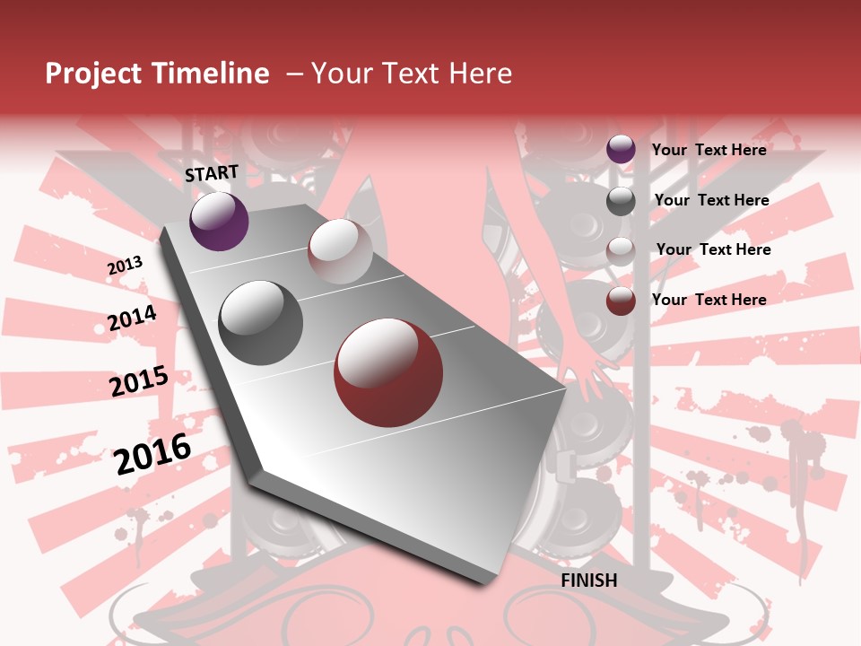 Disco Retro Club PowerPoint Template