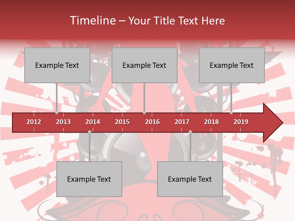 Disco Retro Club PowerPoint Template