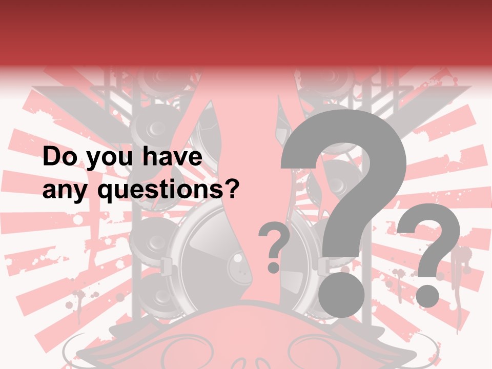 Disco Retro Club PowerPoint Template