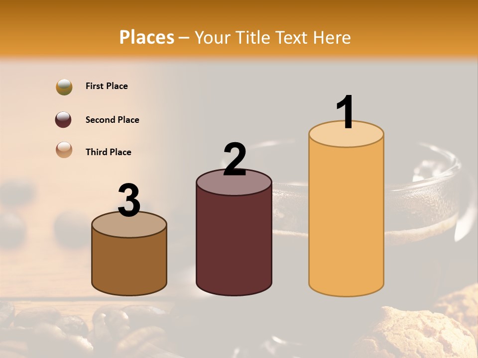Transparent Coffee Foam PowerPoint Template