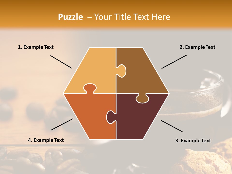 Transparent Coffee Foam PowerPoint Template