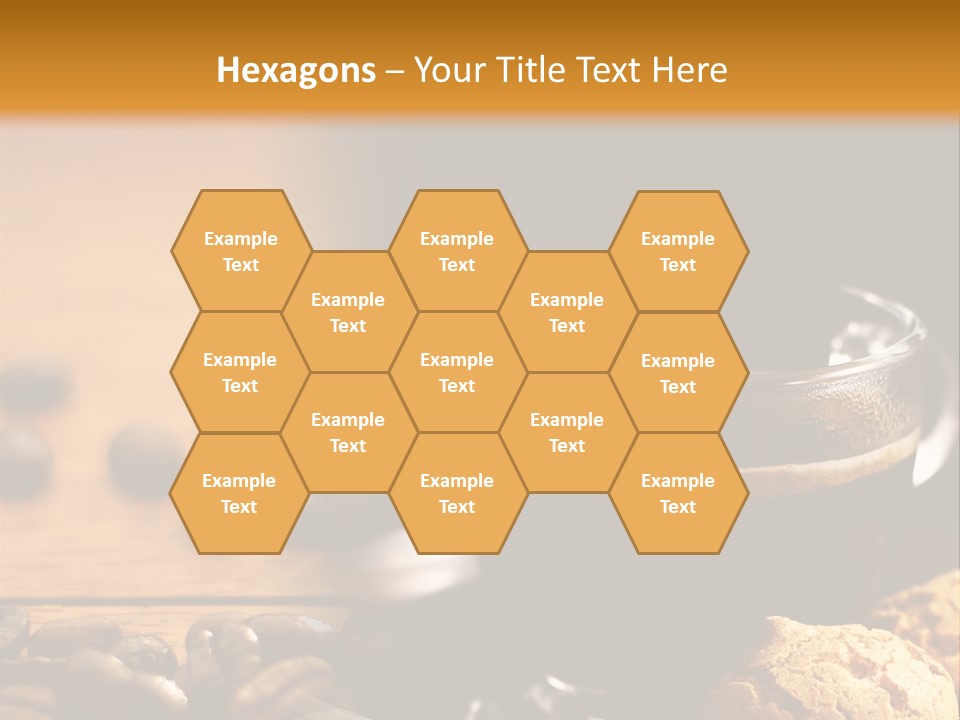 Transparent Coffee Foam PowerPoint Template