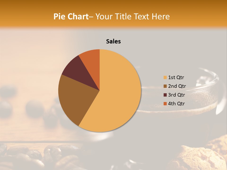 Transparent Coffee Foam PowerPoint Template