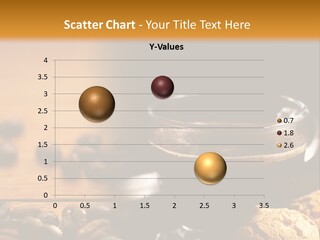 Transparent Coffee Foam PowerPoint Template