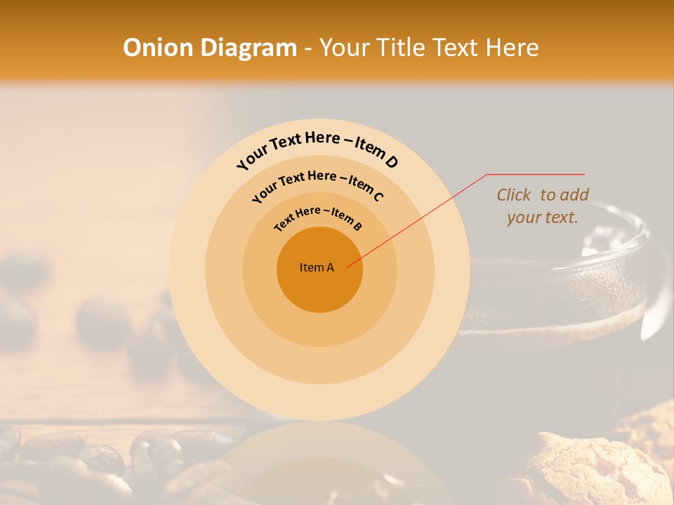 Transparent Coffee Foam PowerPoint Template