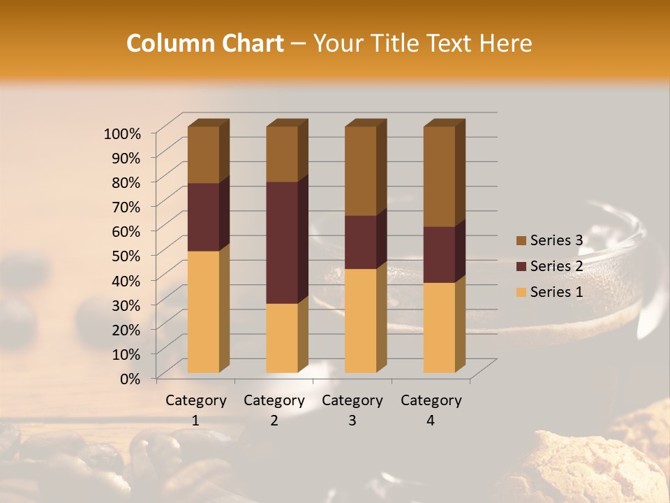 Transparent Coffee Foam PowerPoint Template