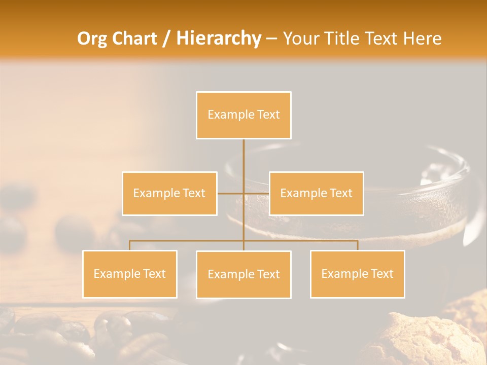 Transparent Coffee Foam PowerPoint Template