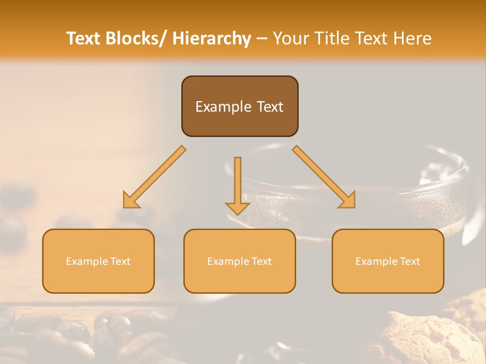 Transparent Coffee Foam PowerPoint Template