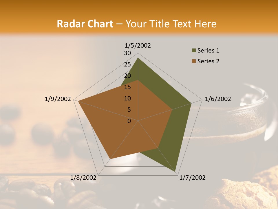 Transparent Coffee Foam PowerPoint Template