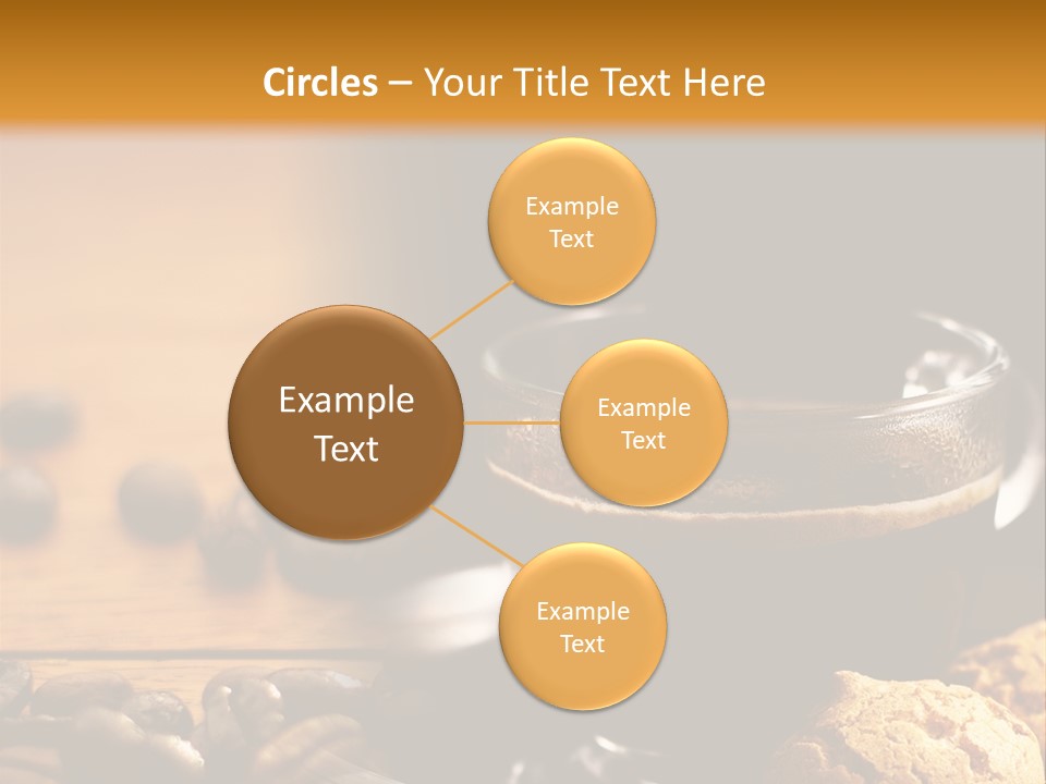 Transparent Coffee Foam PowerPoint Template