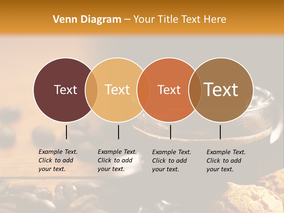 Transparent Coffee Foam PowerPoint Template