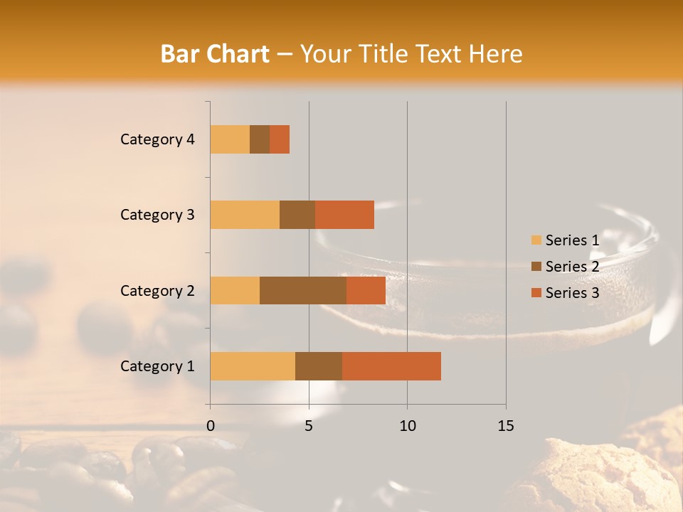 Transparent Coffee Foam PowerPoint Template