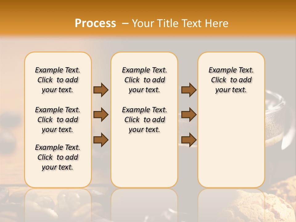 Transparent Coffee Foam PowerPoint Template