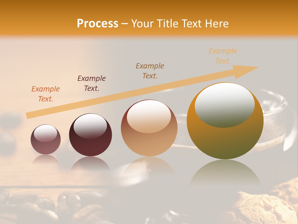 Transparent Coffee Foam PowerPoint Template