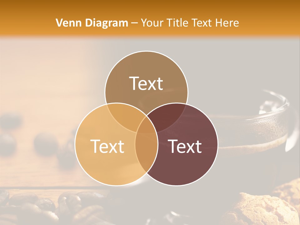 Transparent Coffee Foam PowerPoint Template