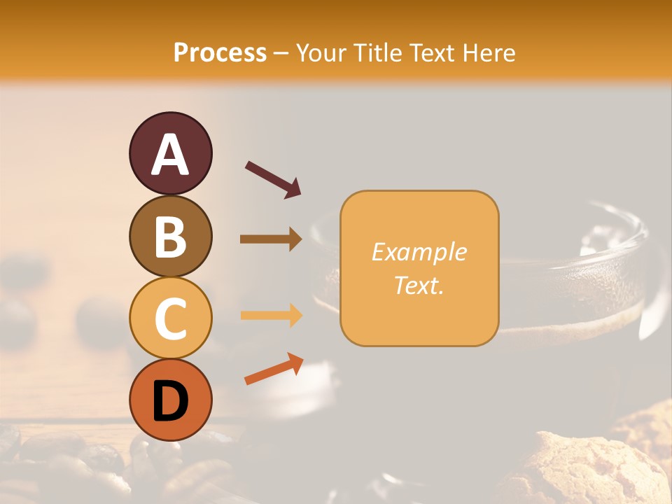Transparent Coffee Foam PowerPoint Template