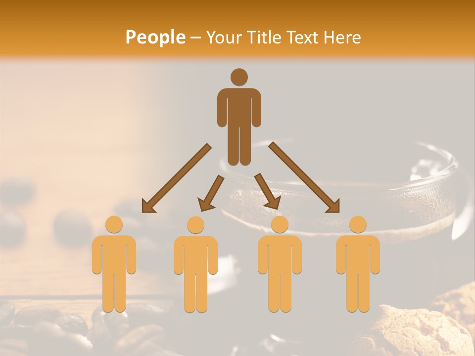 Transparent Coffee Foam PowerPoint Template