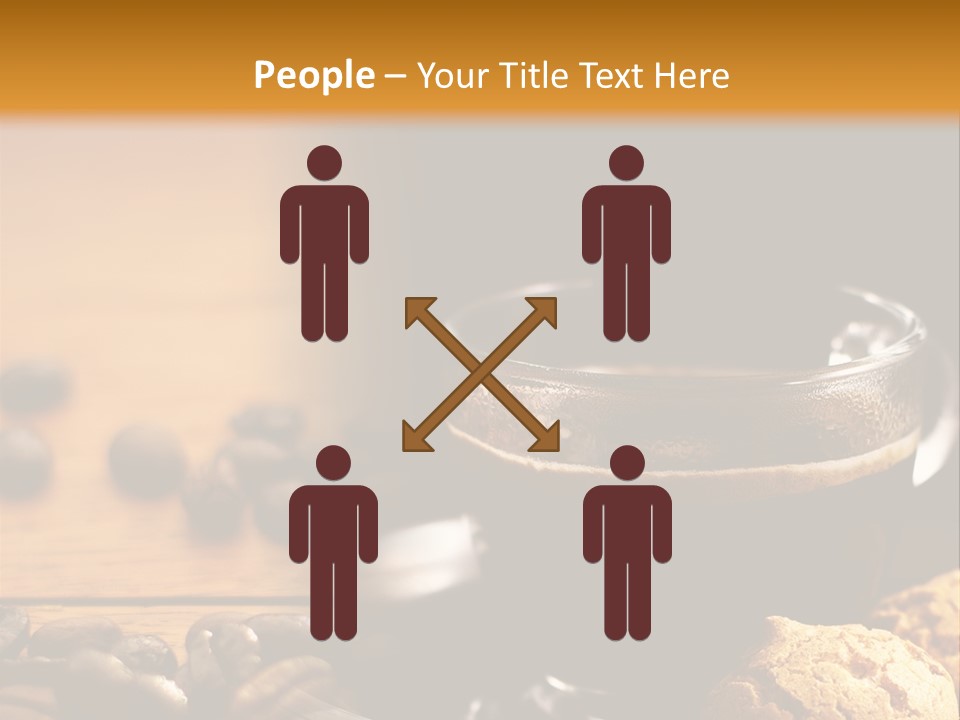 Transparent Coffee Foam PowerPoint Template