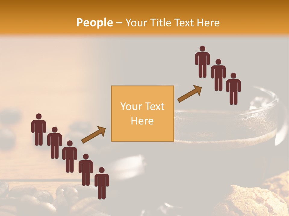 Transparent Coffee Foam PowerPoint Template