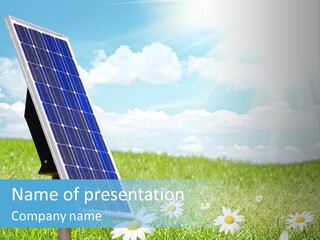 Nature Sunray System PowerPoint Template