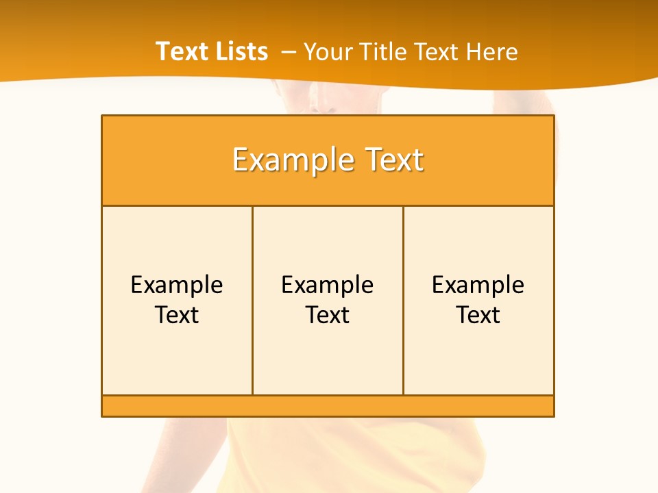 A Man In A Yellow Shirt Holding A Red Card PowerPoint Template