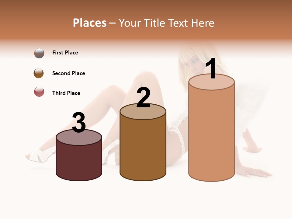 Entertainer Down Tempting PowerPoint Template