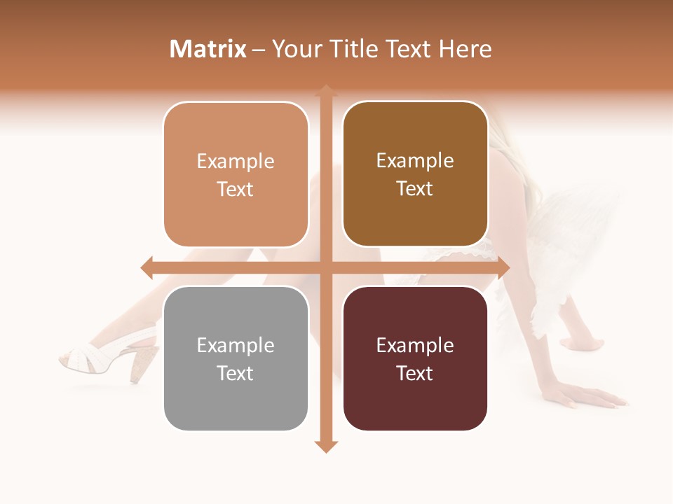 Entertainer Down Tempting PowerPoint Template