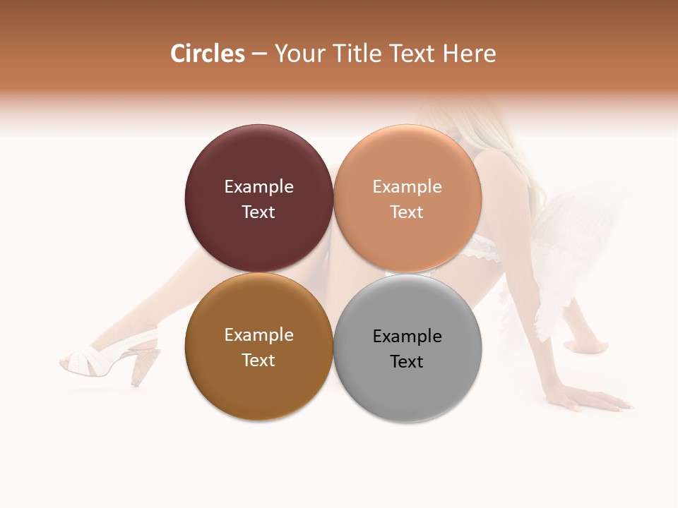 Entertainer Down Tempting PowerPoint Template