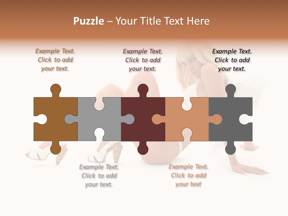 Entertainer Down Tempting PowerPoint Template