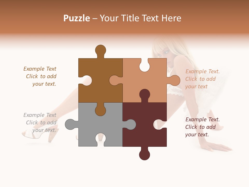 Entertainer Down Tempting PowerPoint Template