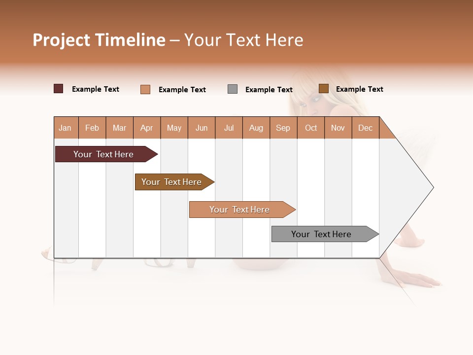 Entertainer Down Tempting PowerPoint Template