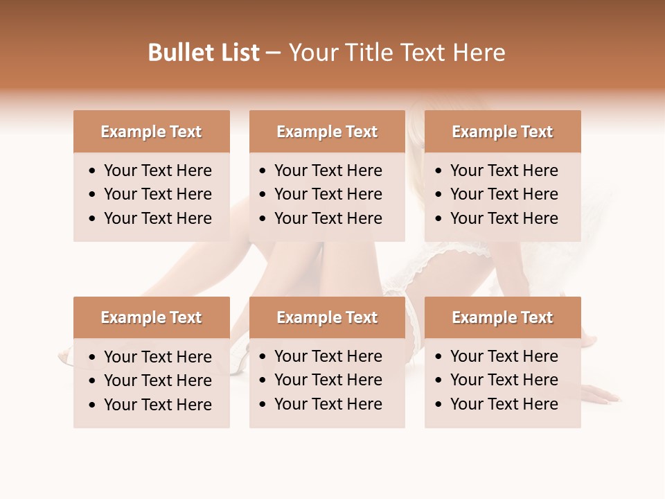 Entertainer Down Tempting PowerPoint Template