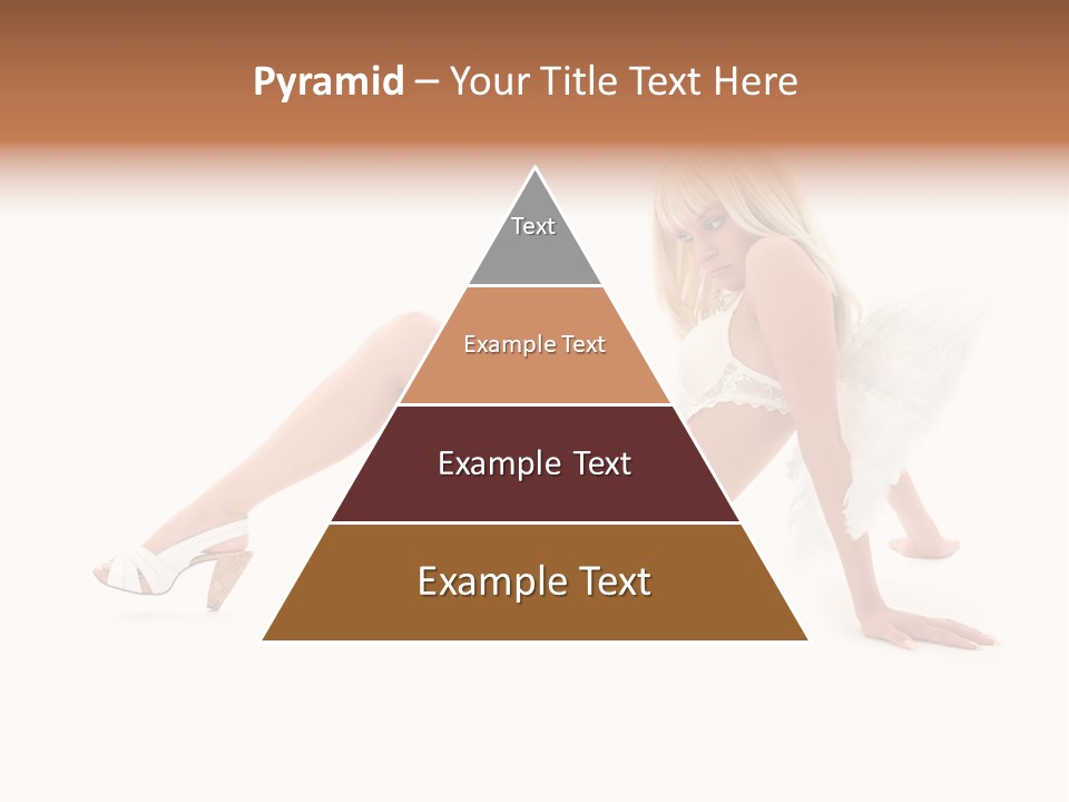 Entertainer Down Tempting PowerPoint Template