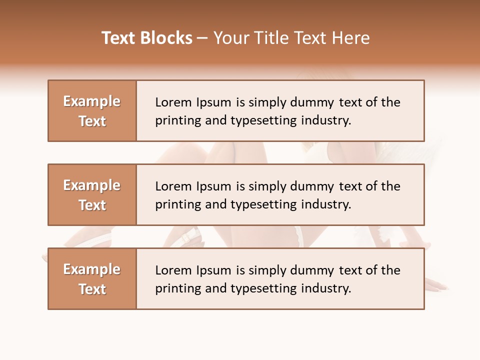 Entertainer Down Tempting PowerPoint Template