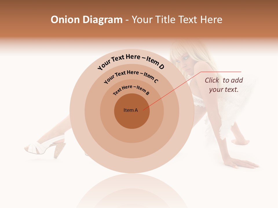 Entertainer Down Tempting PowerPoint Template