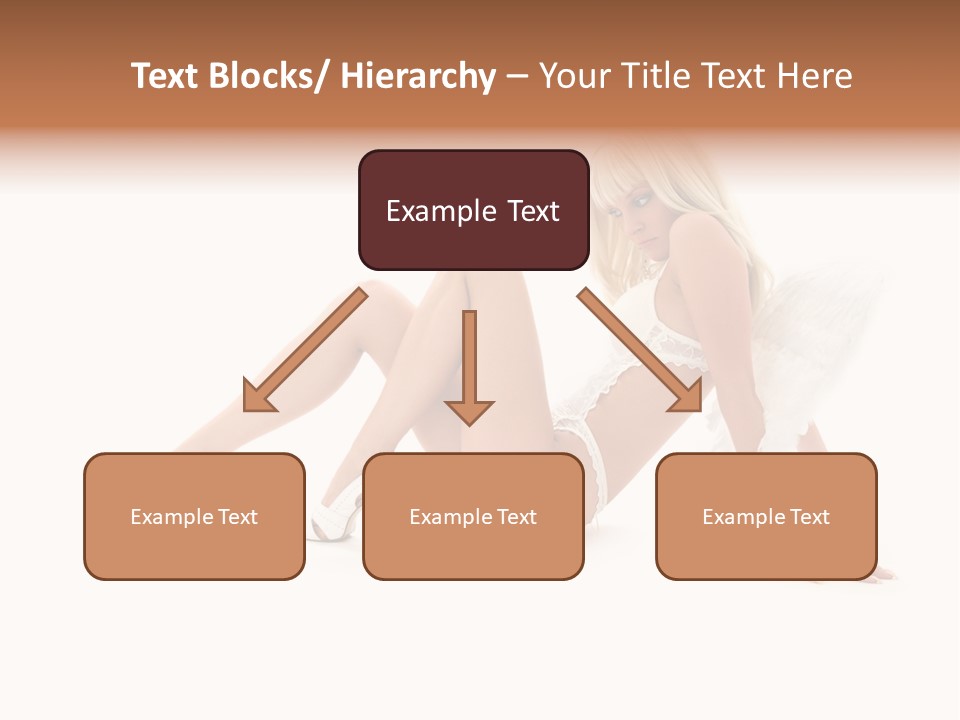 Entertainer Down Tempting PowerPoint Template