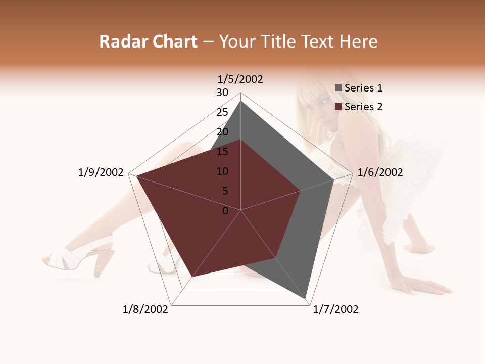 Entertainer Down Tempting PowerPoint Template