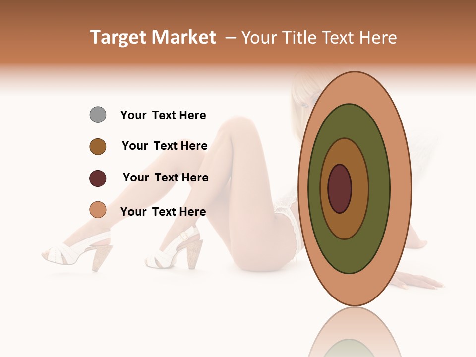 Entertainer Down Tempting PowerPoint Template