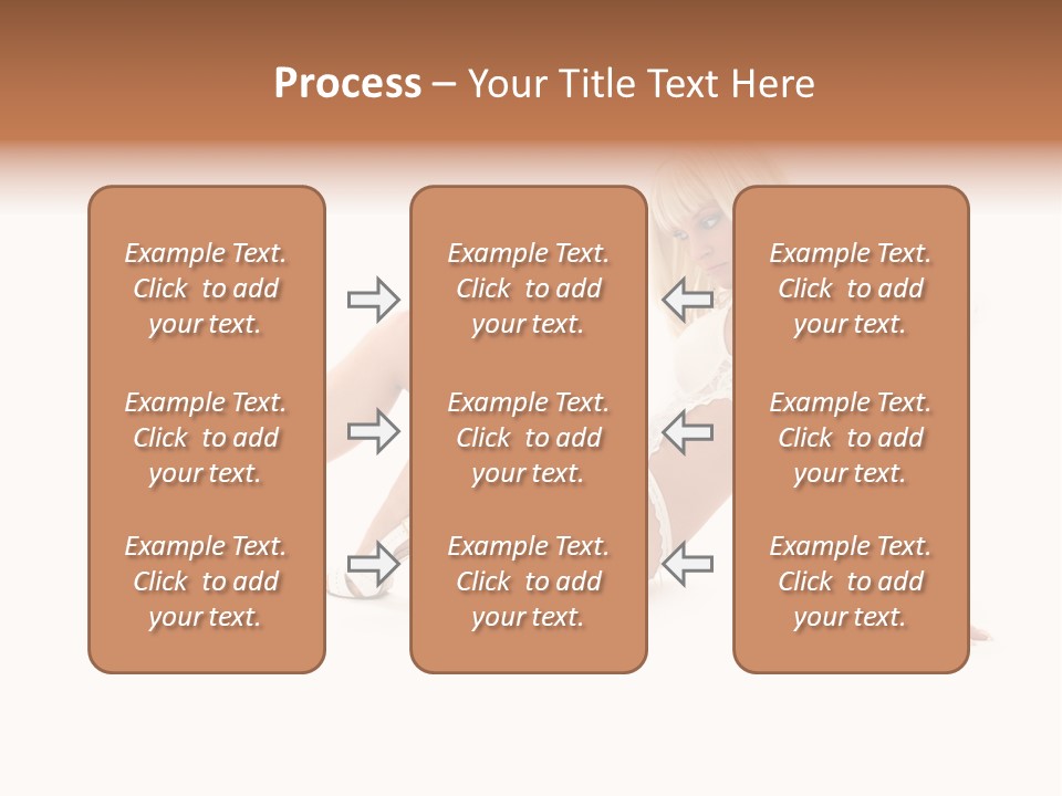Entertainer Down Tempting PowerPoint Template