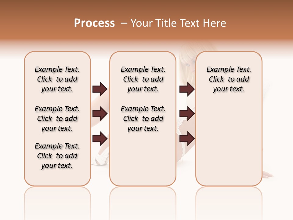 Entertainer Down Tempting PowerPoint Template