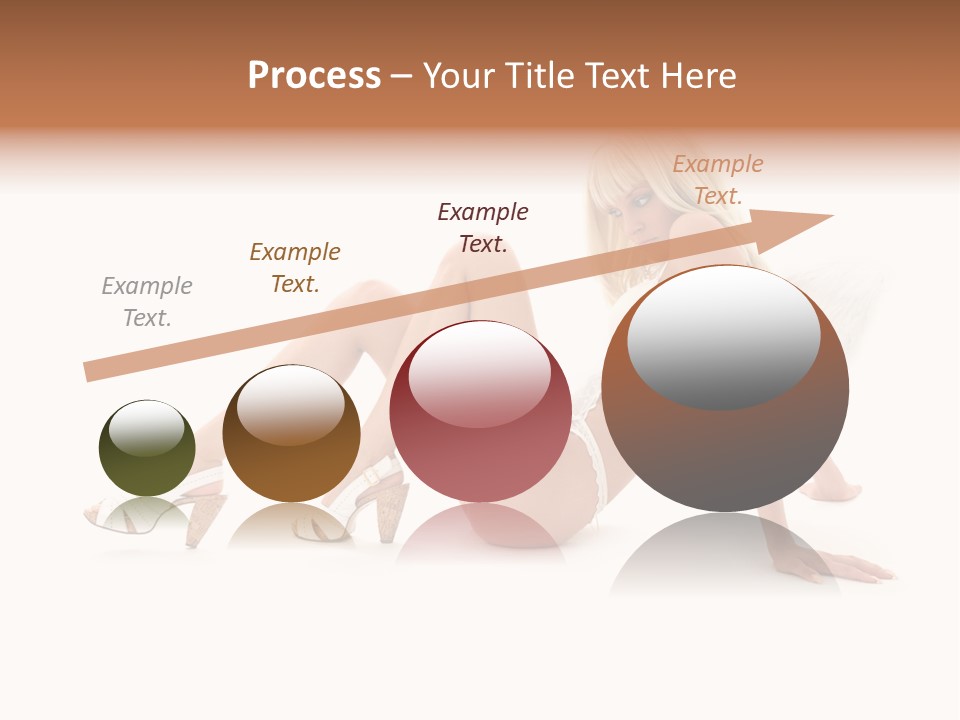 Entertainer Down Tempting PowerPoint Template