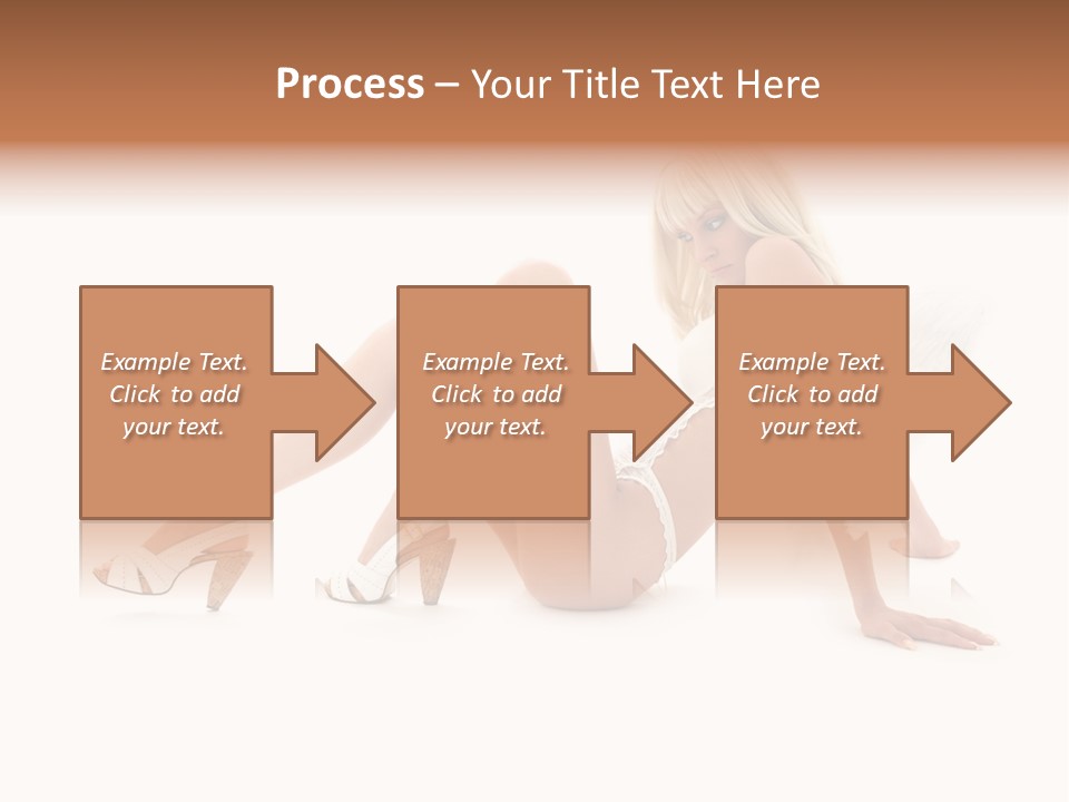 Entertainer Down Tempting PowerPoint Template
